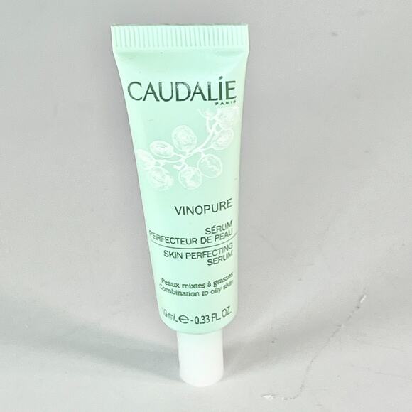 Caudalie Vinopure Skin Perfecting Serum Salicylic Pores Travel .33 oz 10ml New - Picture 1 of 6